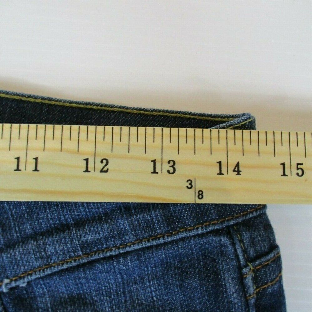 Lucky Brand Sundown Jeans By Gene Montesano Women's Size 27 Ringspun Denim - Picture 8 of 11